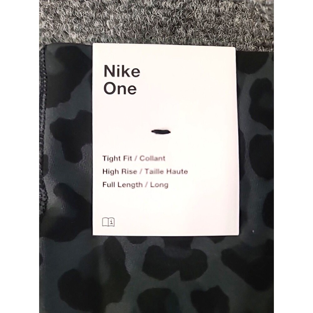 NWT Womens Nike Performance Legging SZ XXL Mid-Rise Dri-Fit Cheetah Print - Picture 4 of 11